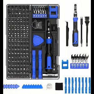 Brute Strength - 161 delige Precisie Schroevendraaierset Magnetisch - Universeel - Gereedschapset- Schroevendraaiers - Torx bitset - Mini schroevendraaier voor horloge en brillen