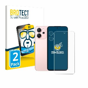 BROTECT - Screenprotector voor Oppo Reno 14 F (Voor+Camera) - Folie Beschermfolie transparant 2 Stuks