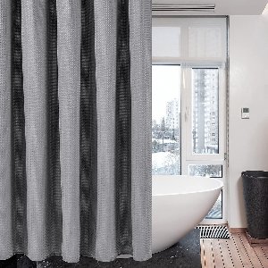 badkamer gordijnen , 92 x 182 cm