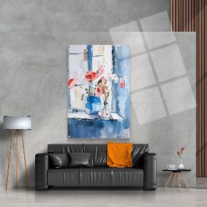 Luxe Plexiglas Schilderij Paradise Corner | 90x60 cm | Woonkamer | Slaapkamer | Kantoor | Muziek | Design | Art | Modern | ** 5MM DIK**