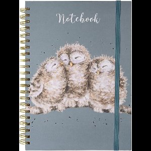 A4 Notitieboek met Uilenontwerp - Perfect voor Organiseren en Aantekeningen
