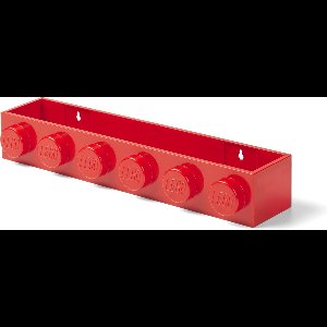 Lego - Boekenplank - Polypropyleen - Rood -