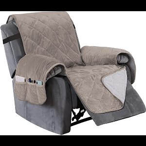 Kussenhoezen Stoelbescherming - Stoelbeschermer, Bankhoes, chair protector, waterproof, reversible, with cushion, suitable for all sofas,