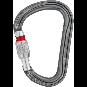 Grote Karabijnhaak met Schroefvergrendeling voor Klimmen en Werk