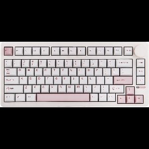 Draadloos Mechanisch Gaming Toetsenbord 75% Gasket Mount Hot-Swappable 81 Toetsen QMK/VIA RGB