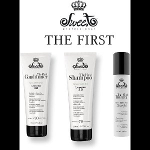 Sweet Professional Shampoo & Conditioner – Natuurlijke verzorging na keratine & Sweet - The First Thermal - Spray Protector 100 ml