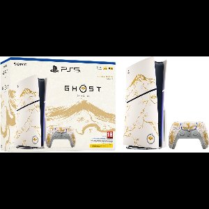 PlayStation 5 - Disc Edition - Slim – Ghost of Yōtei Gold Limited Edition - Inclusief Ghost of Yōtei gamevoucher