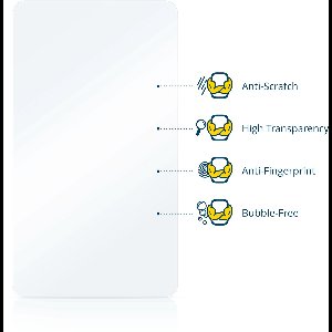 BROTECT - Screenprotector voor Wacom One m CTL-671 - Folie Beschermfolie transparant 2 Stuks