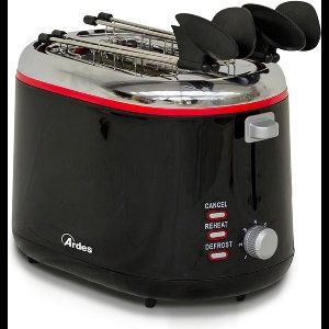 Luxe Broodrooster – Met Tostiklemmen – 3 Programma’s – 6 Standen – Kruimellade – Compact Design – 800W – Automatische Uitschakeling - Zwart