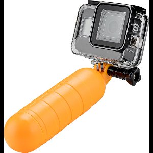 Telesin Drijvende handgrip bobber voor GoPro / DJI OSMO / Actioncams - Compact - Lichtgewicht - Geel