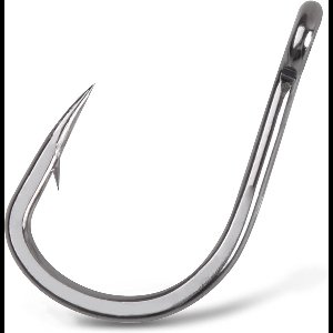 Inline Cirkel Vishaken voor Zoutwater en Meerval - 35 Stuks Sterke RVS Haken