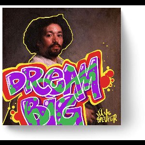 Dream Big - Meerdere kleuren - Canvas 100 x 100 cm