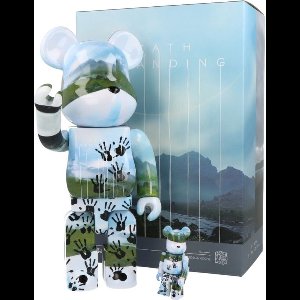 400% & 100% Bearbrick set - Death Stranding (Hideo Kojima)