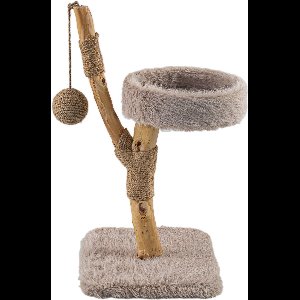 LUNA Design Krabpaal – Massief Hout - Stijlvol Kattenmeubel - Afmetingen: 40 x 40 x 84 cm (L x B x H)