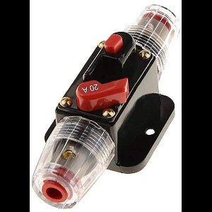 12V 20A Stroomonderbreker Handmatige Reset voor Auto Audio Systemen