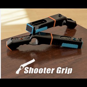 SmarThuis Shooter Grip – Geschikt voor Nintendo Switch 2 – Shooter Grip – FPS Controller Houder – Ergonomisch – Volledige Knoptoegang – Lichtgewicht