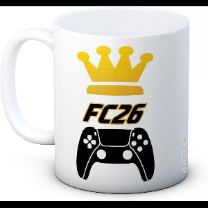 FC Voetbal Spel Kampioen Mok voor PS4 & PS5 - Cadeau voor Gamer