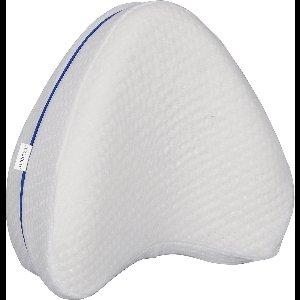 Nexxt Leg Pillow Been- en Kniekussen met Afneembare Hoes – Memory Foam - Voor Zijslapers - Ergonomisch - Voorkomt Pijn in Knie, Heup en Rug - Wit