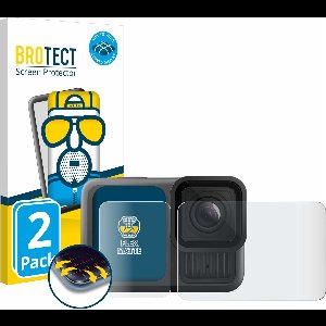 BROTECT - Screenprotector voor GoPro Hero 13 Black - Folie Beschermfolie matte volledig dekking 2 Stuks