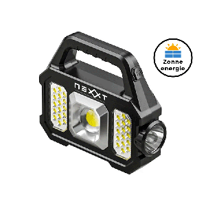 Nexxt Solar Oplaadbare Zaklamp