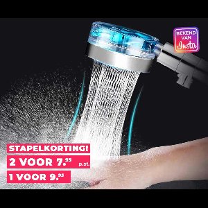 Nexxt Turbo Douchekop - Met Draaiende Krachtige Straal! ...