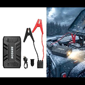 Oplaadbare Auto Accu Startbooster - Start Je Auto Direct Bij Een Lege Accu! ...