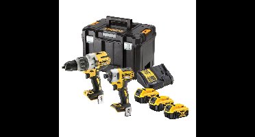 DeWALT DCK276P3T Accu combiset 2-delig (DCD996 + DCF887) 18V XR (3x) 5.0Ah in TSTAK