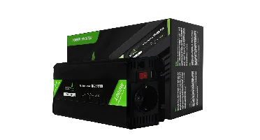 EcoLine - 12V naar 220V/230V Omvormer - 1000W Zuivere Sinus - Auto Omvormer met Afstandsbediening