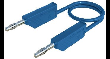 Hirschmann Test & Measurement CO MLN 50/2,5 Meetsnoer Banaanstekker 4 mm Banaanstekker 4 mm 0.50 m Blauw 1 stuk(s)