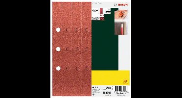 Bosch Accessories Vlakschuurpapier 25 stuks