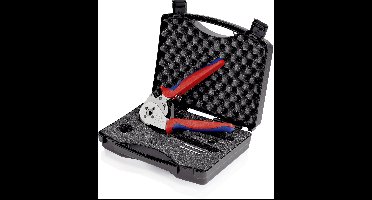 Knipex 97 52 65 Perstang Gedraaide contacten 0.14 tot 6 mm² Incl. kunststof koffer
