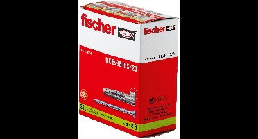 Fischer 94758 UX 6 x 35R S/20 Universele pluggen 35 mm 6 mm 25 stuk(s)