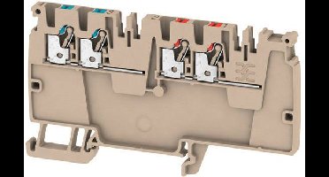 Weidmüller 1988230000 Doorgangsklem 5.1 mm Spanveer Grijs 50 stuk(s)