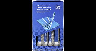 PFERD TOOLS 11801541 Werkplaatsvijlenset kap 1 in PVC-roltas incl. kartonnen doosje Lengte 250 mm 1 stuk(s)