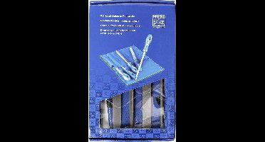 PFERD TOOLS 11801543 Werkplaatsvijlenset kap 3 in PVC-roltas incl. kartonnen doosje Lengte 250 mm 1 stuk(s)
