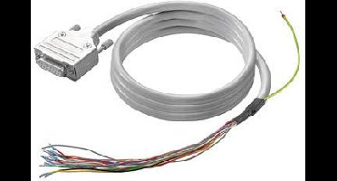 Weidmüller 1350420030 PAC-UNIV-D15M-F-3M PLC-verbindingskabel