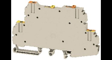 Weidmüller 2456020000 Aardklem Schroeven Donkerbeige 25 stuk(s)