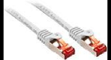 LINDY 47387 RJ45 Netwerkkabel, patchkabel CAT 6 S/FTP 7.50 m Wit Afgeschermd 1 stuk(s)