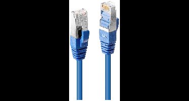 LINDY 45646 RJ45 Netwerkkabel, patchkabel CAT 6 S/FTP 7.50 m Blauw Afgeschermd 1 stuk(s)