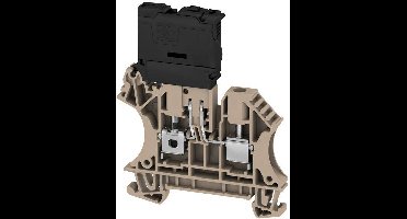 Weidmüller 2562060000 Zekeringsdoorvoerklem 6.10 mm Schroeven Beige 50 stuk(s)