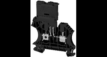 Weidmüller 2562070000 Zekeringsdoorvoerklem 6.10 mm Schroeven Zwart 50 stuk(s)
