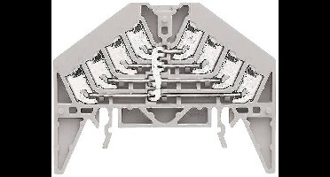 Weidmüller 1173880000 Potentiaalverdeler 9.20 mm Push-In-klem Grijs 20 stuk(s)