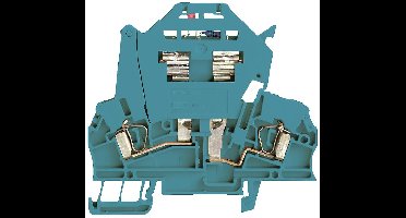 Weidmüller 1334480000 Zekeringsdoorvoerklem 7.90 mm Spanveer Blauw 50 stuk(s)
