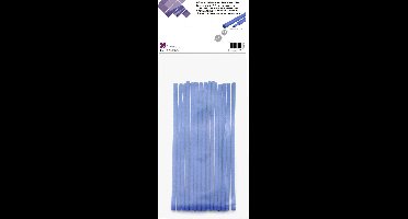 TRU COMPONENTS T1902CA026 Krimpkous assortiment Blauw 3 mm 1 mm Krimpverhouding:3:1 15 stuk(s)
