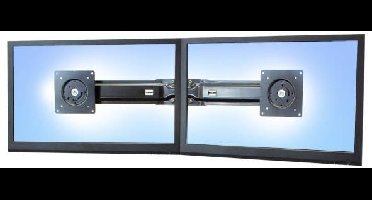 Ergotron Monitoruitbreiding Zwart