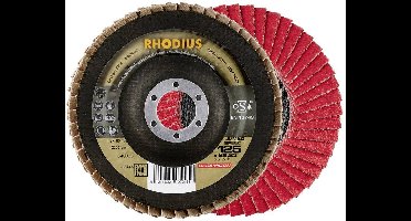 Rhodius 208744 JUMBO SPEED Lamellenschijf Diameter 115 mm Boordiameter 22.23 mm Korrelgrootte (num) 60 RVS 1 stuk(s)
