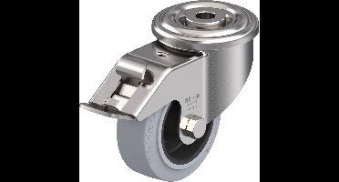 Blickle LEXR-POEV 80G-FI-SG Zwenkwiel met rem Wieldiameter: 80 mm Draagvermogen (max.): 140 kg 1 stuk(s)