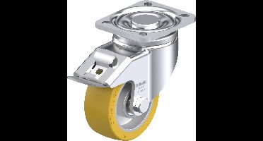 Blickle LH-ALTH 101K-1-FI Zwenkwiel met rem Wieldiameter: 100 mm Draagvermogen (max.): 420 kg 1 stuk(s)