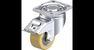 Blickle LH-VSTH 80K-FI Zwenkwiel met rem Wieldiameter: 80 mm Draagvermogen (max.): 280 kg 1 stuk(s)