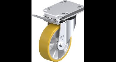 Blickle LK-ALTH 160K-IS Zwenkwiel met rem Wieldiameter: 160 mm Draagvermogen (max.): 600 kg 1 stuk(s)